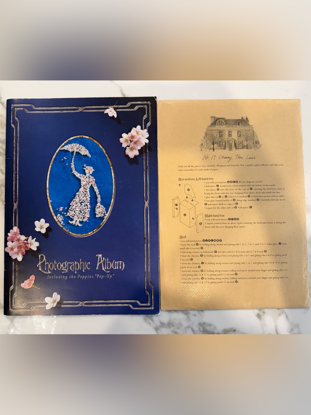Collectible Mary Poppins 2004 London Premiere Photographic Album with Pop Up